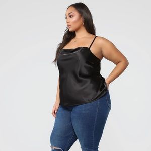NWT_Satin Woven Cami_Fashion Nova_Size 3X